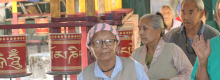 Tibet Senioren unterstuetzen